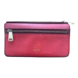 Fossil leather wallet